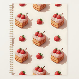 ストロベリーケーキパターンプランナー プランナー手帳
