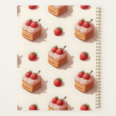 ストロベリーケーキパターンプランナー プランナー手帳 (裏面)