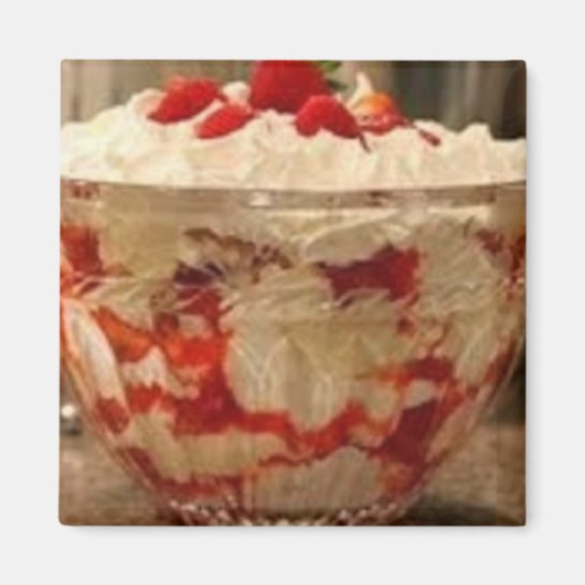 ストロベリーケーキ磁石 マグネット (正面)