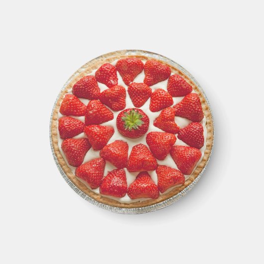 ストロベリーケーキ磁石 マグネット (正面)