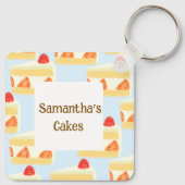 ストロベリーケーキ キーホルダー (裏面)