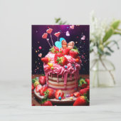 ストロベリーケーキ シーズンカード (スタンド正面)