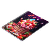 ストロベリーケーキ ノートブック (左側)