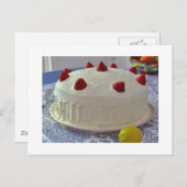 ストロベリーケーキ ポストカード (正面/裏面)