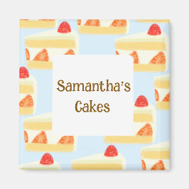 ストロベリーケーキ マグネット