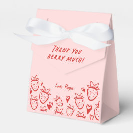 ストロベリーコケお洒落ットガールズ誕生日 フェイバーボックス