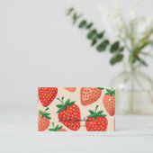 ストロベリーコテージコアコテージコア 名刺 (スタンド正面)