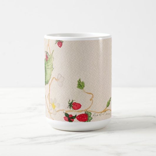 ストロベリーコーヒーマグ コーヒーマグカップ (中央)