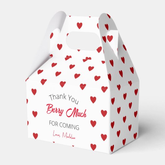 ストロベリーサマーパーティーありがとう フェイバーボックス (正面サイド)