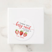 ストロベリーサンキューベリーラージガールズ誕生日 フェイバータグ (インサイチュ)