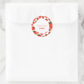 ストロベリーサンキュー ラウンドシール (バッグ)