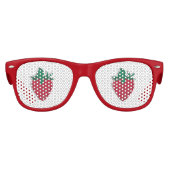 ストロベリーシクリックェーズ（サイズと色を変更する） キッズサングラス (正面)