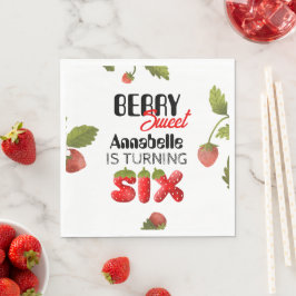 ストロベリーシックス誕生日 スタンダードランチョンナプキン