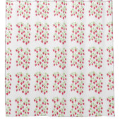 ストロベリーシャワーカーテン シャワーカーテン (正面)