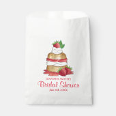 ストロベリーショートケーキデザートイチゴ フェイバーバッグ (正面)