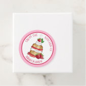 ストロベリーショートケーキベーカリーシェフ焼いたバイ フェイバータグ (インサイチュ)