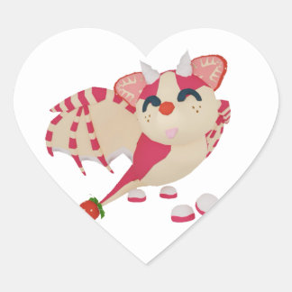 ストロベリーショートケーキ バットドラゴン Adopt Me ステッカー