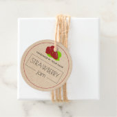 ストロベリージカスタムャム製品ラベルつるラベル フェイバータグ (インサイチュ)