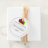 ストロベリージカスタムャム製品ラベルつるラベル フェイバータグ (インサイチュ)