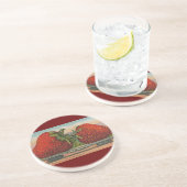 ストロベリージャイアントアンティークフルーツおもしろい コースター (側面)