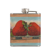 ストロベリージャイアントアンティークフルーツおもしろい フラスク (裏面)