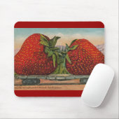 ストロベリージャイアントアンティークフルーツおもしろい マウスパッド (マウス)