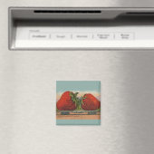 ストロベリージャイアントアンティークフルーツおもしろい マグネット (インサイチュ (食洗機))