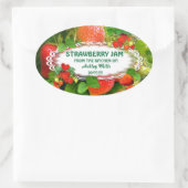 ストロベリージャム~オーバルシール# 2 楕円形シール (バッグ)