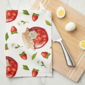ストロベリージャム キッチンタオル (四つ折り)