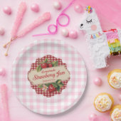 ストロベリージャム ペーパープレート (パーティー)