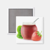 ストロベリージャム マグネット (正面/裏面)