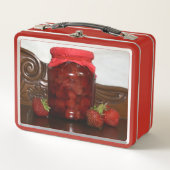 ストロベリージャム メタルランチボックス (正面)