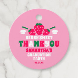 ストロベリースイーツ卒業パーティーありがとう フェイバータグ