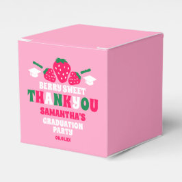 ストロベリースイーツ卒業パーティーありがとう フェイバーボックス