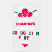 ストロベリースイーツ卒業パーティーへようこそ アクリルサイン (傾斜)