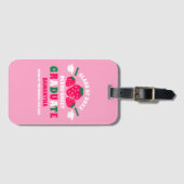 ストロベリースイーツ卒業 ラゲッジタグ (正面横)