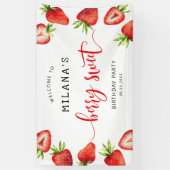 ストロベリースイートガールズバースデーパーティー 横断幕 (縦)