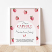 ストロベリースイートタイムカプセル誕生日 ポスター