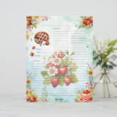 ストロベリースイートトリートフルレシピページ (スタンド正面)