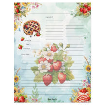 ストロベリースイートトリートフルレシピページ