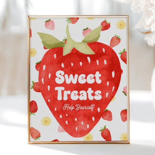 ストロベリースイートトリートメントサイン