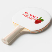 ストロベリースイートハート 卓球ラケット (正面アングル)