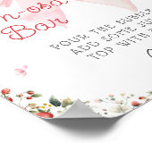 ストロベリースイートピンクボウマモサバー ポスター (角)