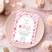 ストロベリースイートファースト誕生日波形 招待状