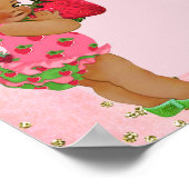 ストロベリースイートベビーシャワーへようこそ ポスター (角)