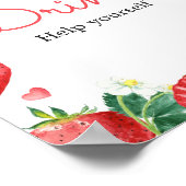 ストロベリースイートベビーシャワードリンク ポスター (角)