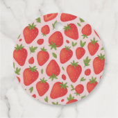 ストロベリースイートベビーシャワー フェイバータグ (裏面)