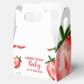 ストロベリースイートベビーシャワー フェイバーボックス (オープン)
