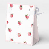 ストロベリースイートベビーシャワー フェイバーボックス (裏面サイド)