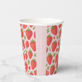 ストロベリースイートベビーシャワー 紙コップ (右)